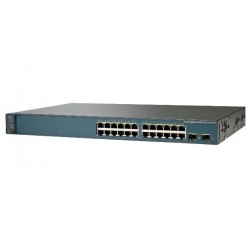 Cisco Catalyst  3560 V2 (WS-C3560V2-24TS-S) 24 Ethernet 10/100 ports + 2 SFP GE ports + IPB (Standard) Image