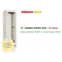 German Server Rack 15U G4-60615 (60x60x85) Two-Tone White-Gray Galvanize Steel Rack Cabinet