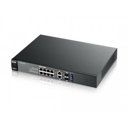 ZyXEL GS2210-8HP 8 Port Gigabit Ethernet with PoE + 2 GbE combo Ports Layer 2 Switch