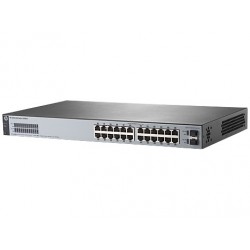 HP 1820-24G Switch (J9980A) 24-Port 10/100/1000 + 2-Port SFP Layer 2 Managed Gigabit Switch
