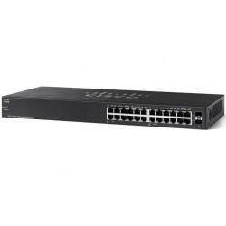 Cisco SG110-24HP-EU 24-Port PoE Gigabit Unmanaged Switch with 2 Combo Mini-GBIC Ports
