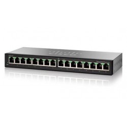 Cisco SG95-16-AS 16-Port Gigabit Unmanaged Desktop Switch