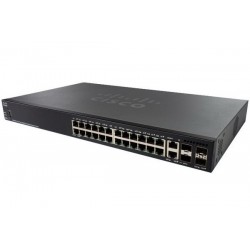 [SG350X-24-K9-EU] ราคา ขาย Cisco 24-port Gigabit Stackable Managed Switch