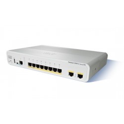 Cisco Catalyst 2960-C PD (WS-C2960CPD-8TT-L) 8-port 10/100 Ethernet ports + 2 x 1G Uplink LAN Base Image