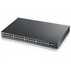 ZyXEL GS1910-48 48 Port 10/100/1000 Gigabit Ethernet + 4  Open SFP GbE Ports Layer 2 Switch