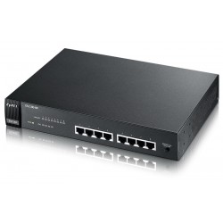 ZyXEL ES1100-8P 8 Port 10/100 with PoE Palm Size Fast Ethernet Unmanaged Switch