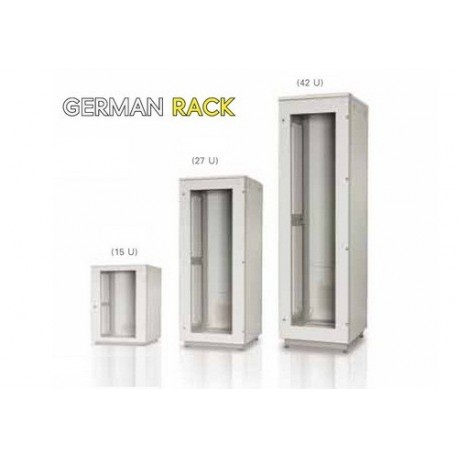 German Rack 45U G3-60645 (60x60x218.5) Two-Tone White-Gray Galvanize Steel Rack Cabinet