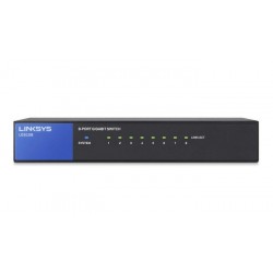 Linksys LGS108 8-Port Desktop Business Gigabit Switch