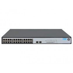 HP 1420-24G-2SFP+ 10G Uplink (JH018A) 24-Port 10/100/1000 + 2-Port SFP+ Unmanaged Gigabit Switch