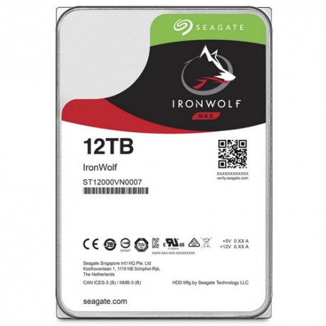 [ST12000VN0007] ราคา ขาย Seagate IronWolf 12TB NAS HDD