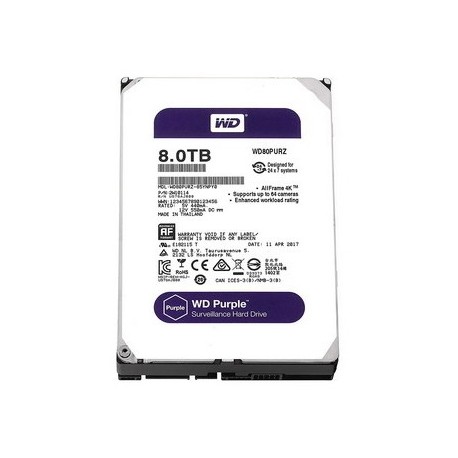 [WD81PURZ] ราคา ขาย WD Purple 8TB CCTV HDD