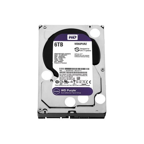 [WD60PURZ] ราคา ขาย WD Purple 6TB CCTV HDD