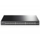 [T1600G-52PS] TP-Link JetStream 48-Port Gigabit Smart PoE+ Switch with 4 SFP Slots