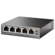 [TL-SG1005P] TP-Link 5-Port Gigabit Desktop Switch with 4-Port PoE