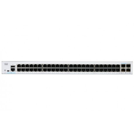 Cisco CBS250-48T-4G-EU 48-Port Gigabit Ethernet + 4 SFP (Gigabit Ethernet) Layer 3 Smart Switch