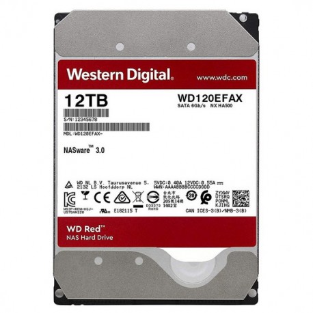 [WD120EFAX] ราคา ขาย WD Red 12TB NAS HDD