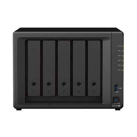 Synology DiskStation DS1522+ 5-Bay NAS (Up to 15)