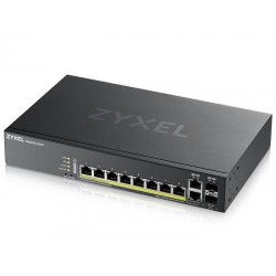 ZyXEL GS2220-10HP 8-port GbE + 2-port Combo Layer 2+ Managed PoE Switch