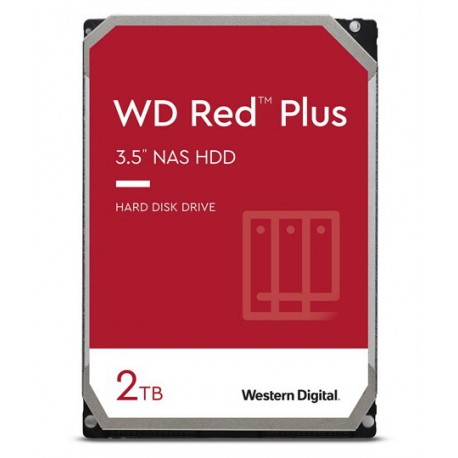 [WD20EFPX] WD Red Plus 2TB NAS HDD SATA 5400PM 64MB