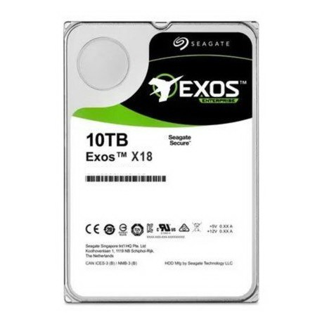 [ST10000NM013G] Seagate Exos X18 10TB 512E/4KN SATA 6 Gb/s