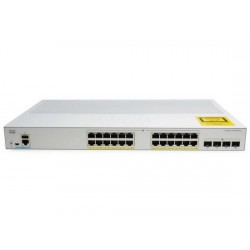 Cisco C1000-24P-4G-L 24-Port Gigabit Ethernet POE+ 375W + 4 SFP (Gigabit Uplink) Layer 2 Managed Switch