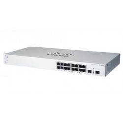 Cisco CBS220-16T-2G-EU 16-Port Gigabit Ethernet + 2 SFP (Gigabit Ethernet) Layer 2 Smart Switch