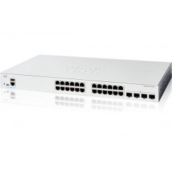 Cisco C1200-24T-4G 24-Port Gigabit Ethernet + 4 SFP (Gigabit Ethernet) Layer 3 Smart Switch