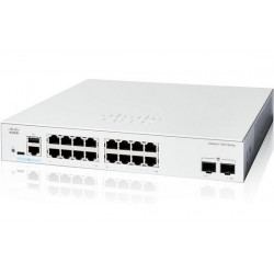 Cisco C1200-16T-2G 16-Port Gigabit Ethernet + 2 SFP (Gigabit Ethernet) Layer 3 Smart Switch