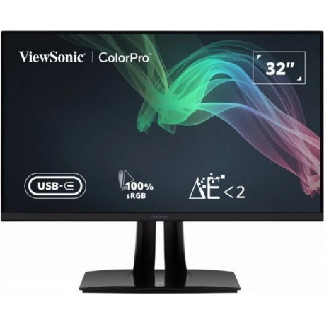 ViewSonic VP3256-4K ColorPro 32" 4K UHD Pantone Validated 100% sRGB